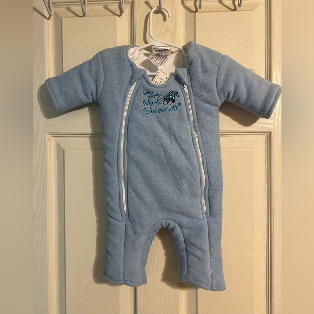 Baby Merlin’s magic sleep suit